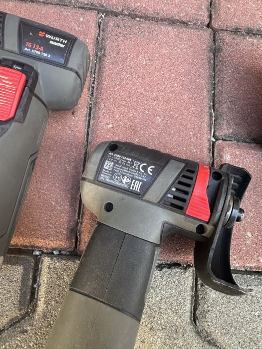 Polizor unghiular cu acumulator wurth tg 12 a