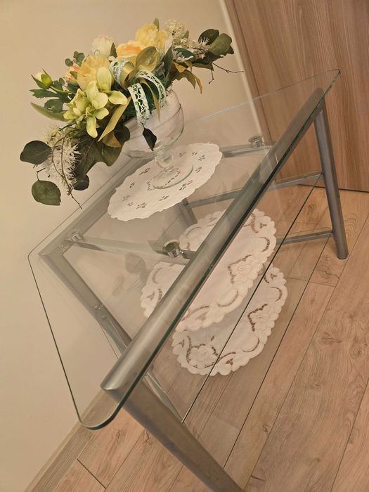 Masa mica sticlă TV sau pentru decor