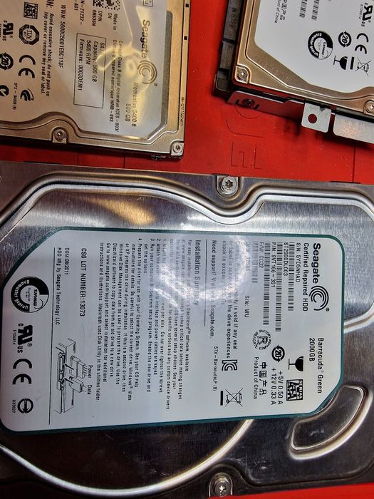 Hdd laptop , calutaor 500 GB- 2 TB