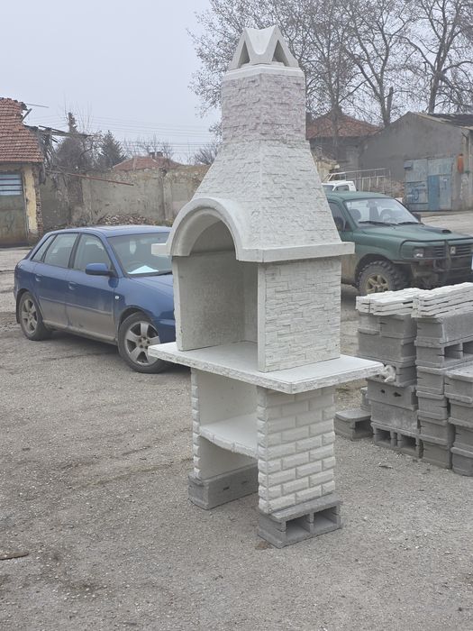 Барбекю от бетон