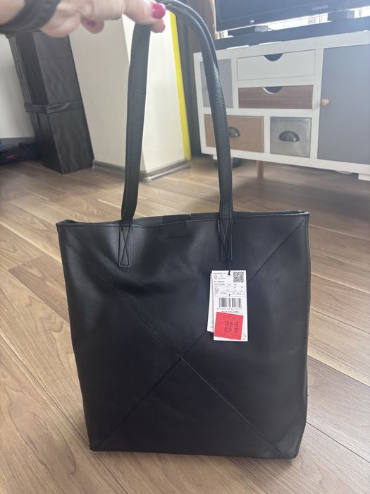 Чанта mango естествена кожа