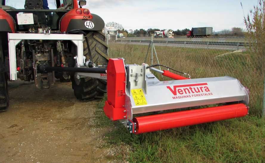 Tocator resturi vegetale lateral PROFESIONAL pt tractoare 55-150 cai