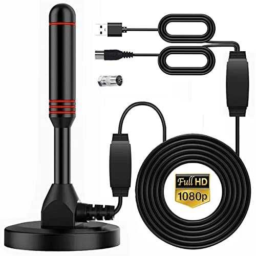 Вътрешна антена с усилвател за цифрова ефирна телевизионна DVB-T HDTV