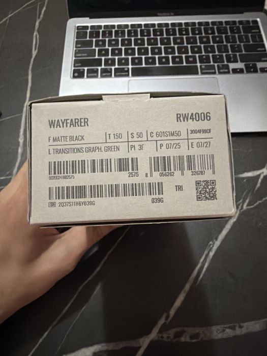 Ray-Ban Meta Wayfarer хамелеон  (Smart очки) новые, не вскрытые