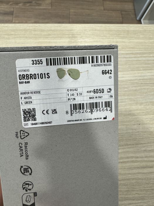 Ochelari de soare Ray-Ban Aviator Reverse RBR0101S, NOI, Garantie!!!