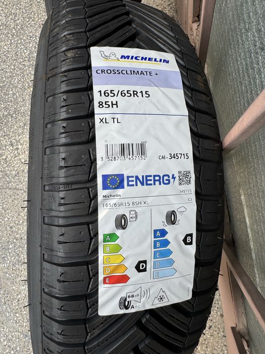 165/65/15 Michelin Crossclimate