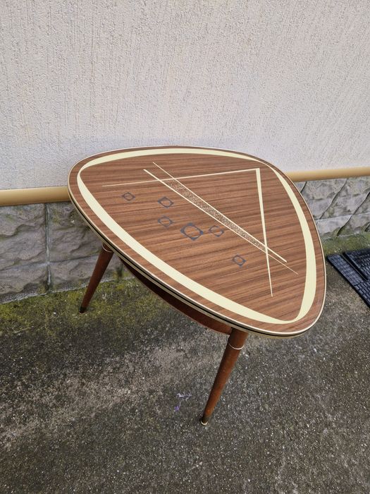 Уникална рядка антикварна немска масичка