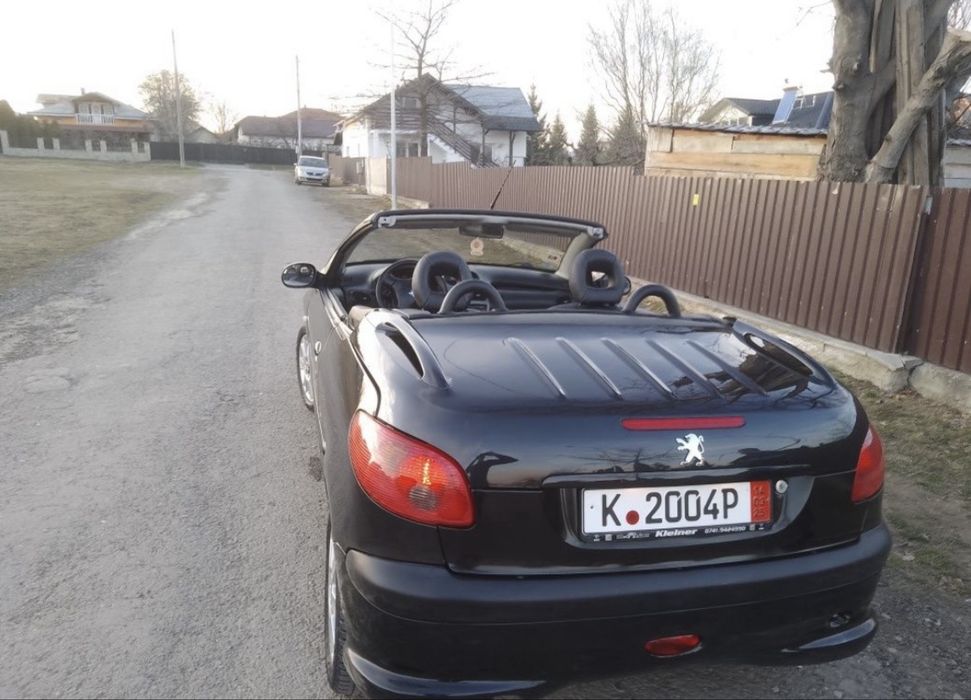 PEUGEOT 206 CC, 1.6 benzina, an 2006, EURO4