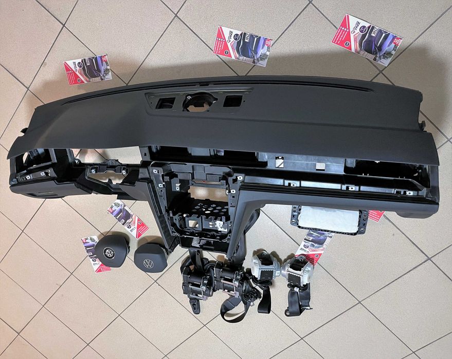 Volkswagen Passat B8 / Arteon - centuri siguranta fata - BEJ / Cream