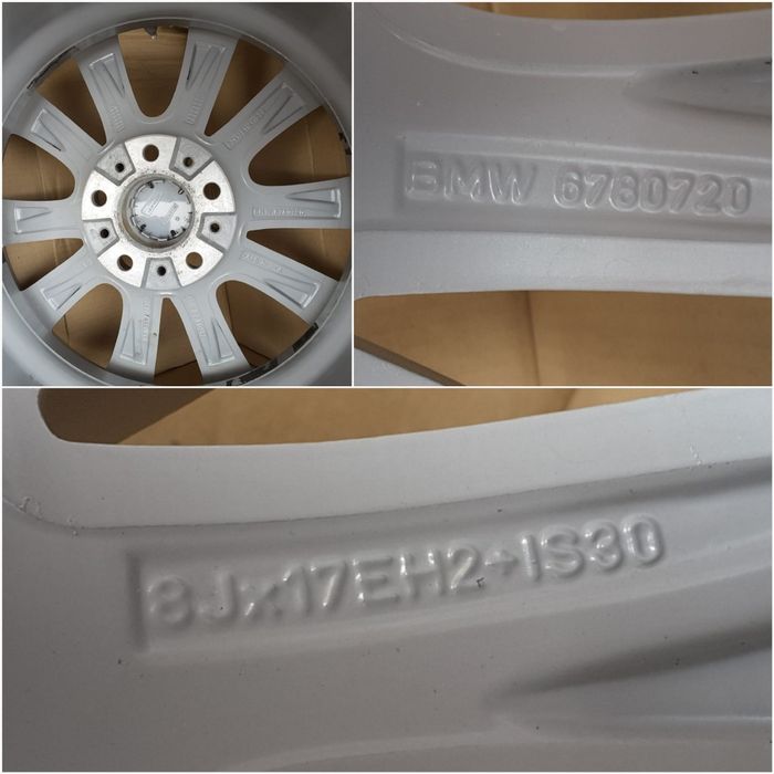 jante aliaj 17; 5x120; Bmw seria 3, 5, F10, F11, f30, f31, f36, X1 E84, X3 F25