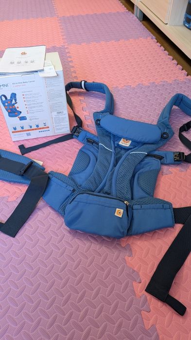 Эргорюкзак Ergobaby Omni Breeze Sapphire blue