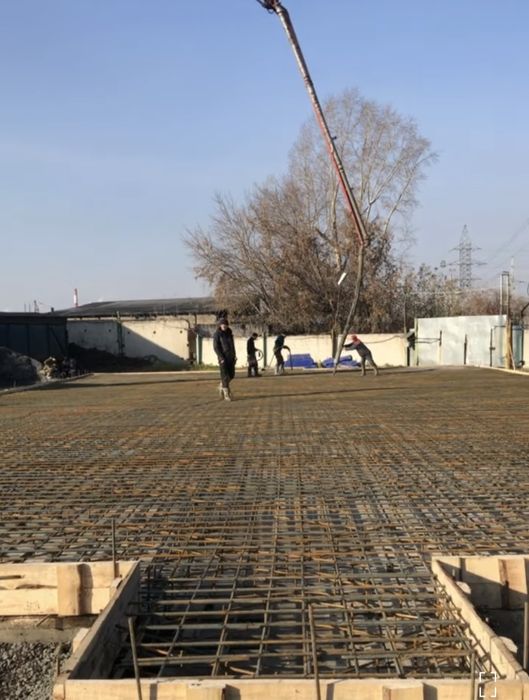 Бетонные работа. Арматурщики