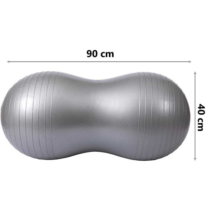 Minge fitness tip aluna cu pompa inclusa 90 x 40 cm