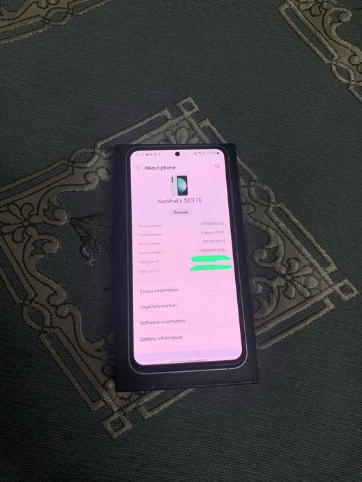 Состояние идеальное: Samsung S23FE