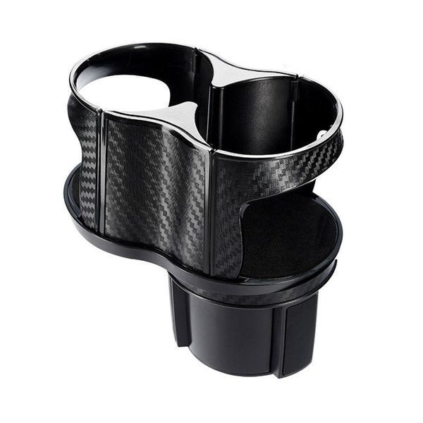 Стойка №3714 Поставката 2-в-1 за чаша за кола CARBON