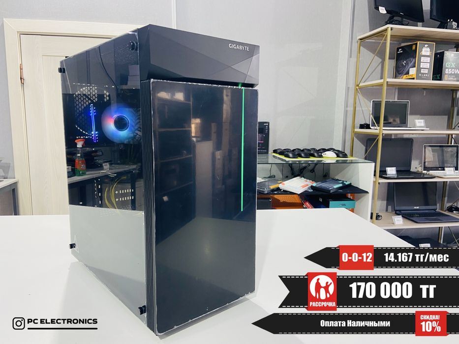 Рассрочка!!! Системный блок - Core i7-7700/16Gb/SSD 512Gb/GTX 1070 8Gb
