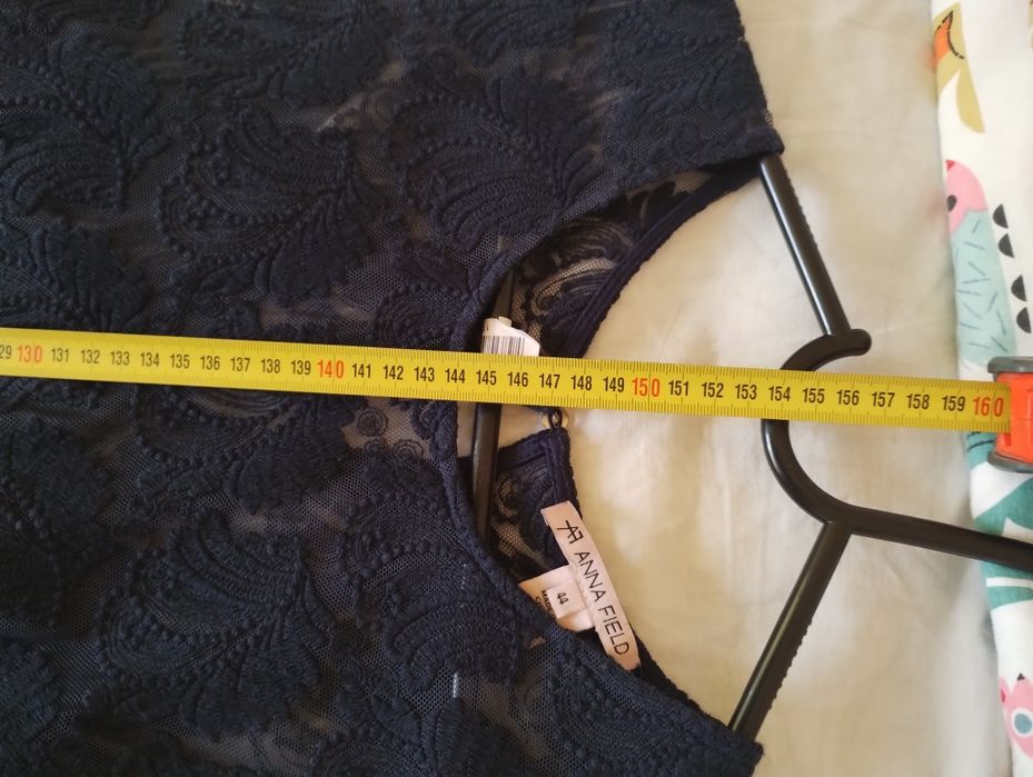 Тъмно синя рокля, размер L