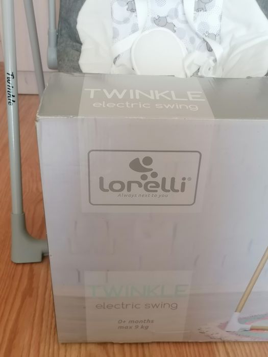 Бебешка електрическа люлка Lorelli Twinkle