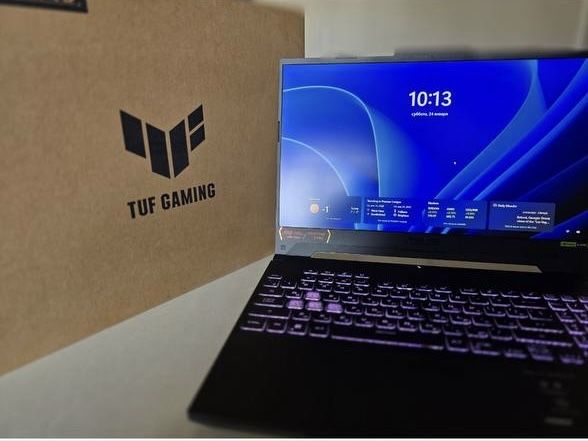 Asus TUF F15 (Qora rang) — Holati ideal, yangidek