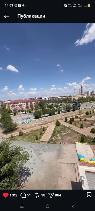 22 mkr da 3 xanali kvartira sotiladi