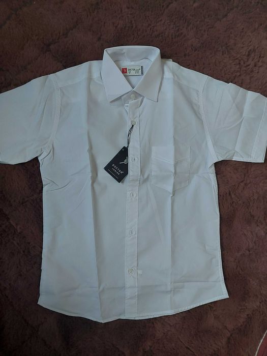 Рубашка с кор.рук. 9-10 лет. Доктор. Турция. Люкс.