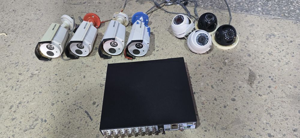Камера 16лик двр 1 терабайт память+7 шт камера