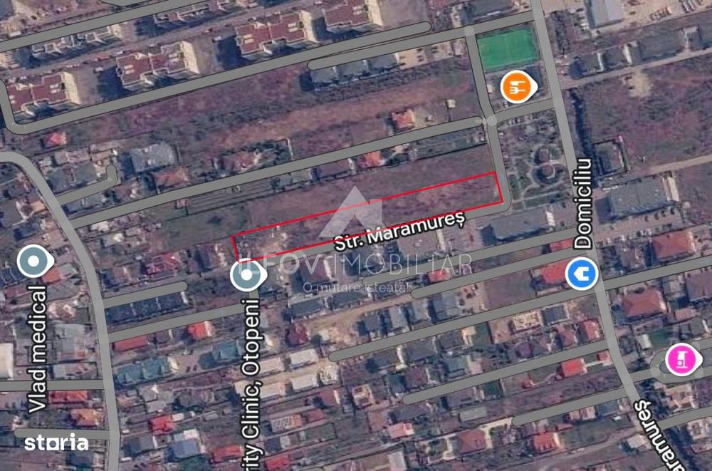 Oportunitate teren Otopeni, 4250mp, dubla deschidere, langa Parcul Uni