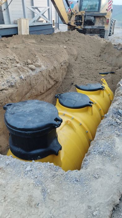 Септик под клють.