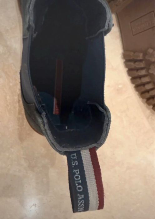 Ghete Dama U.S. Polo Assn. (Piele Intoarsa)