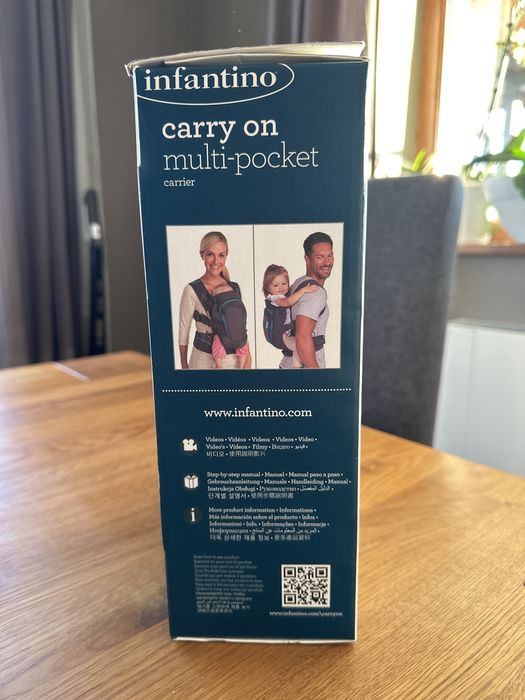 Раница-кенгуро за носене на бебе Infantino