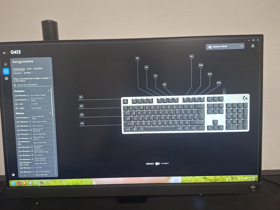 Tastatura logitech g413 silver mecanica