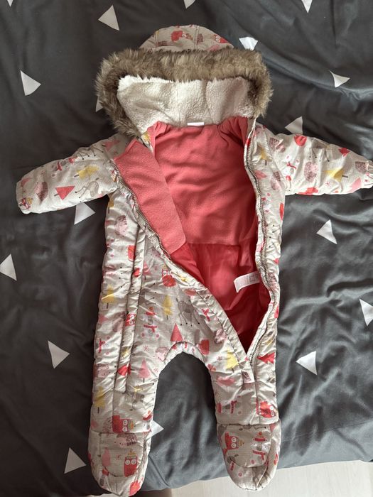 Salopeta combinezon iarna fetite bebe