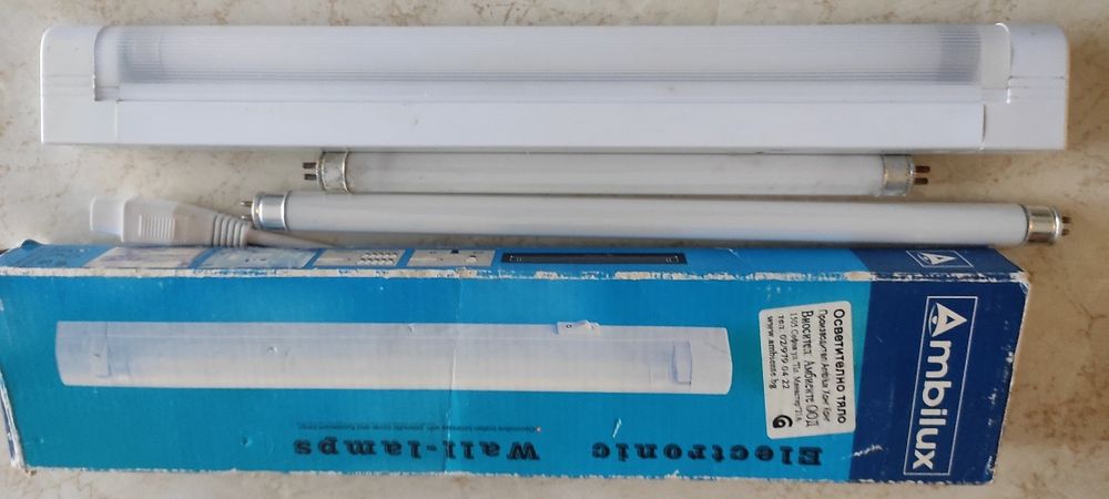 LED лампа и лампа за баня или кухня