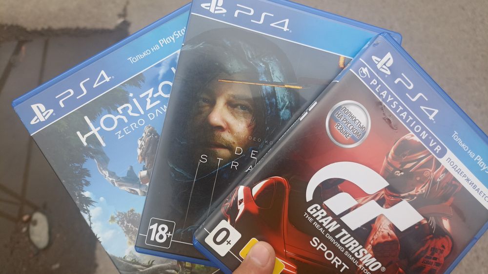 обменяю 3 игры на пс4