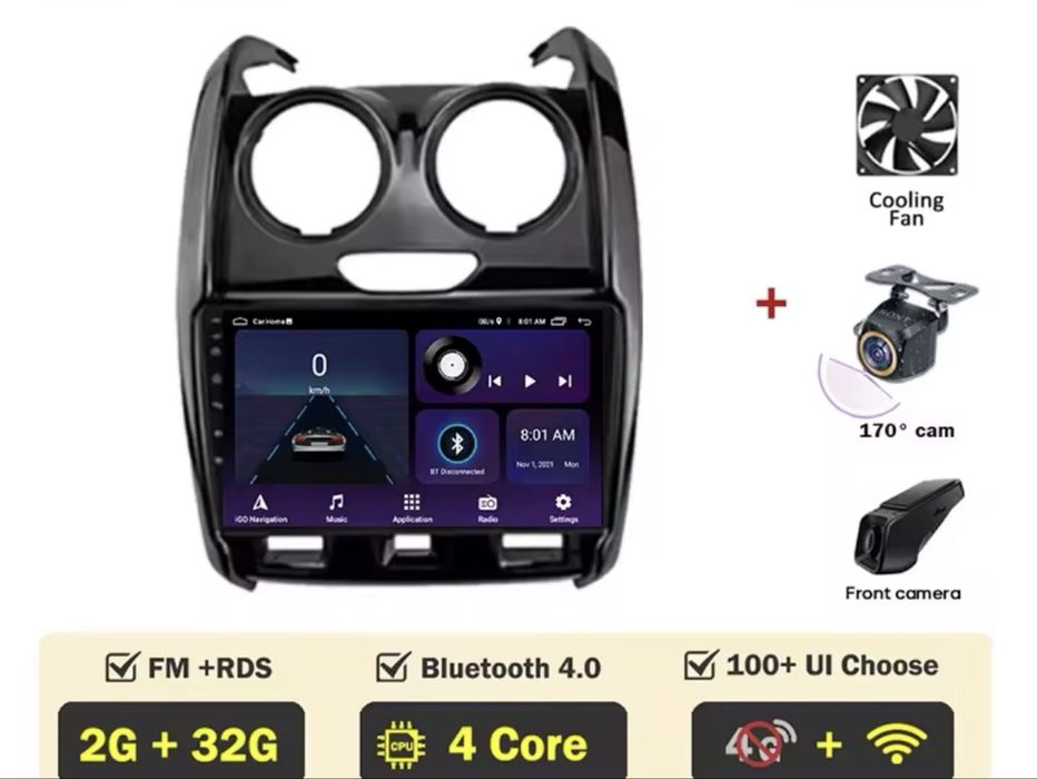 Vand navigatie dacia duster cu rama