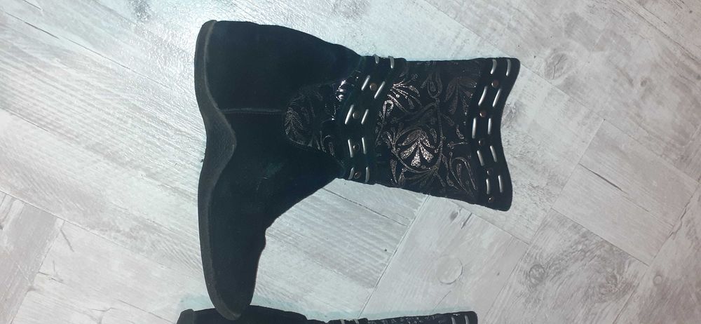 Cizme piele intoarsa mas 37