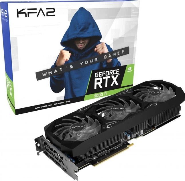 RTX 3080 10GB KFA2 -Placă video de top, performanță excelentă, Suceava
