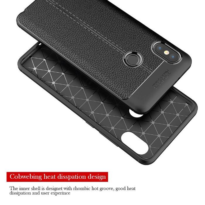 Husa Antisoc model PIELE pt Xiaomi Redmi Note 5 Pro, Redmi 6, Redmi 6A