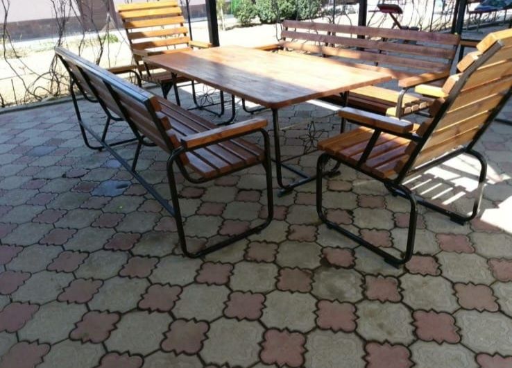 Изготовление садовых беседок