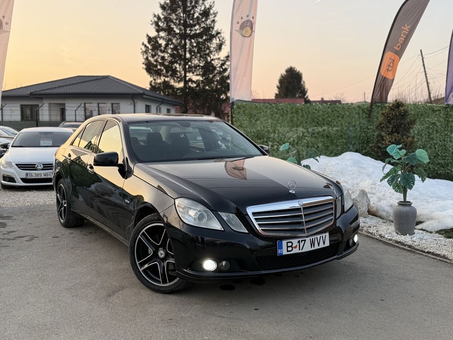 Mercedes E200CDI Posibilitate Rate Avans 0