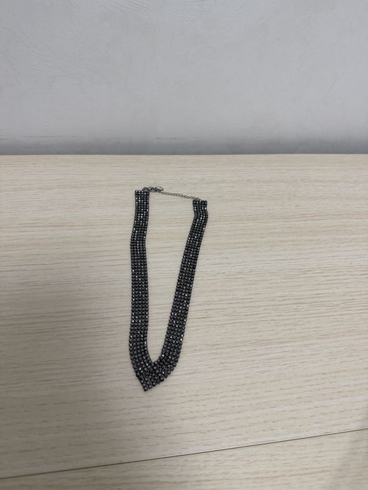 Colier Swaroski cirstal negru, original/detin factura
