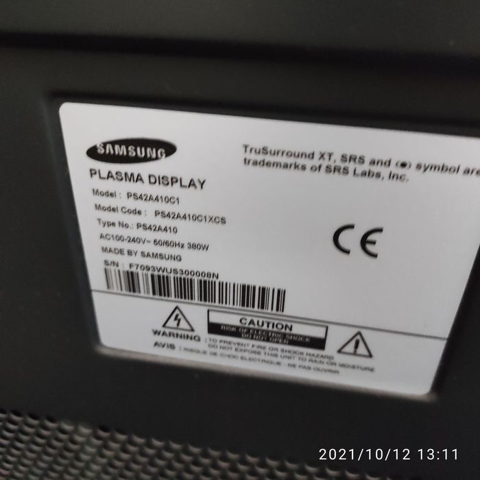 Телевизор SAMSUNG не смарт