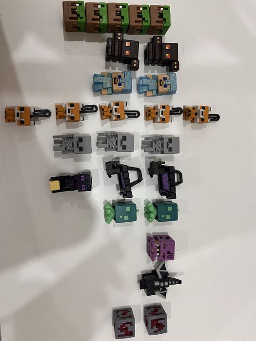 продам, фигурки kinder joy minecraft