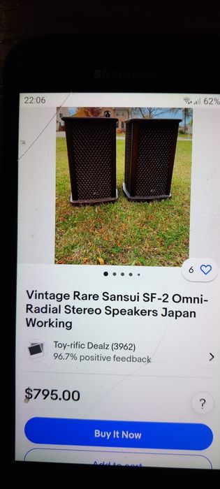 Boxe rare de podea Sansui Sf 2 omniradiale