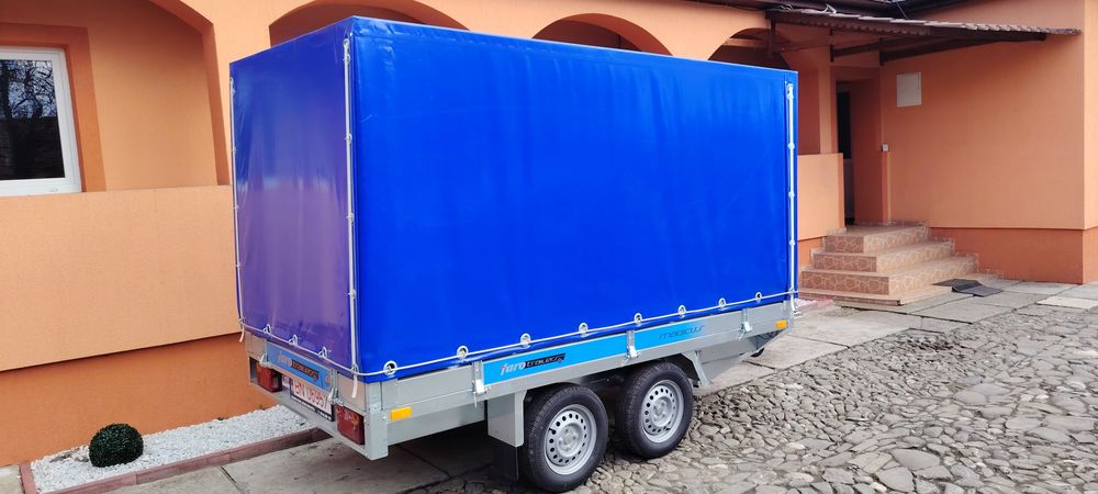 Remorca auto faro magicus 300x150cm 2 axe 750kg