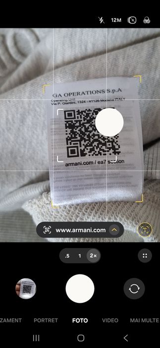 Bluză Emporio Armani marimea L