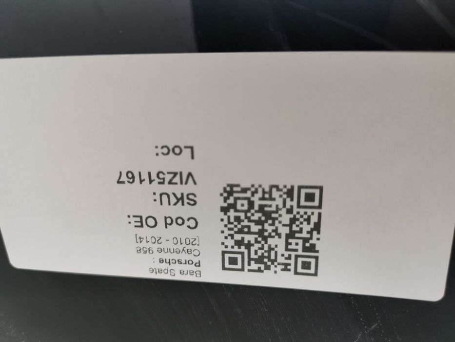 Задна броня Порше Каена / Porsche Cayenne Оригинална и в добро състоян