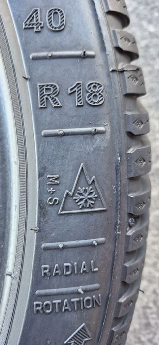 4 anvelope iarna  noi Kleber,235/40/18.Pretul este pe bucata.