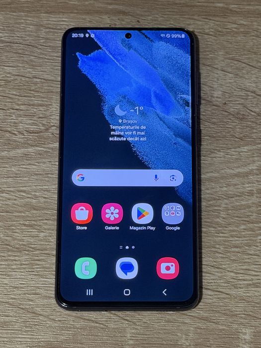 Telefon mobil Samsung Galaxy S21 5G Dual Sim Gray, 128 GB, Excelent