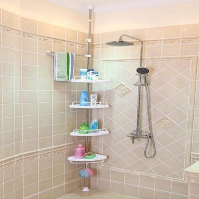 Етажерка за баня - ъглова